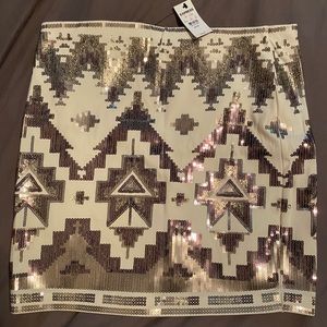 Express Mini Skirt Sequin